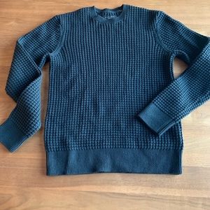 All Saints heavy knit, black sweater